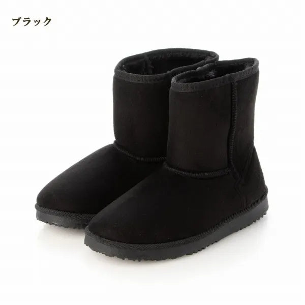 ムートンブーツ 洗える 3cm インヒール あったか ボアブーツ 2WAY (3it80)