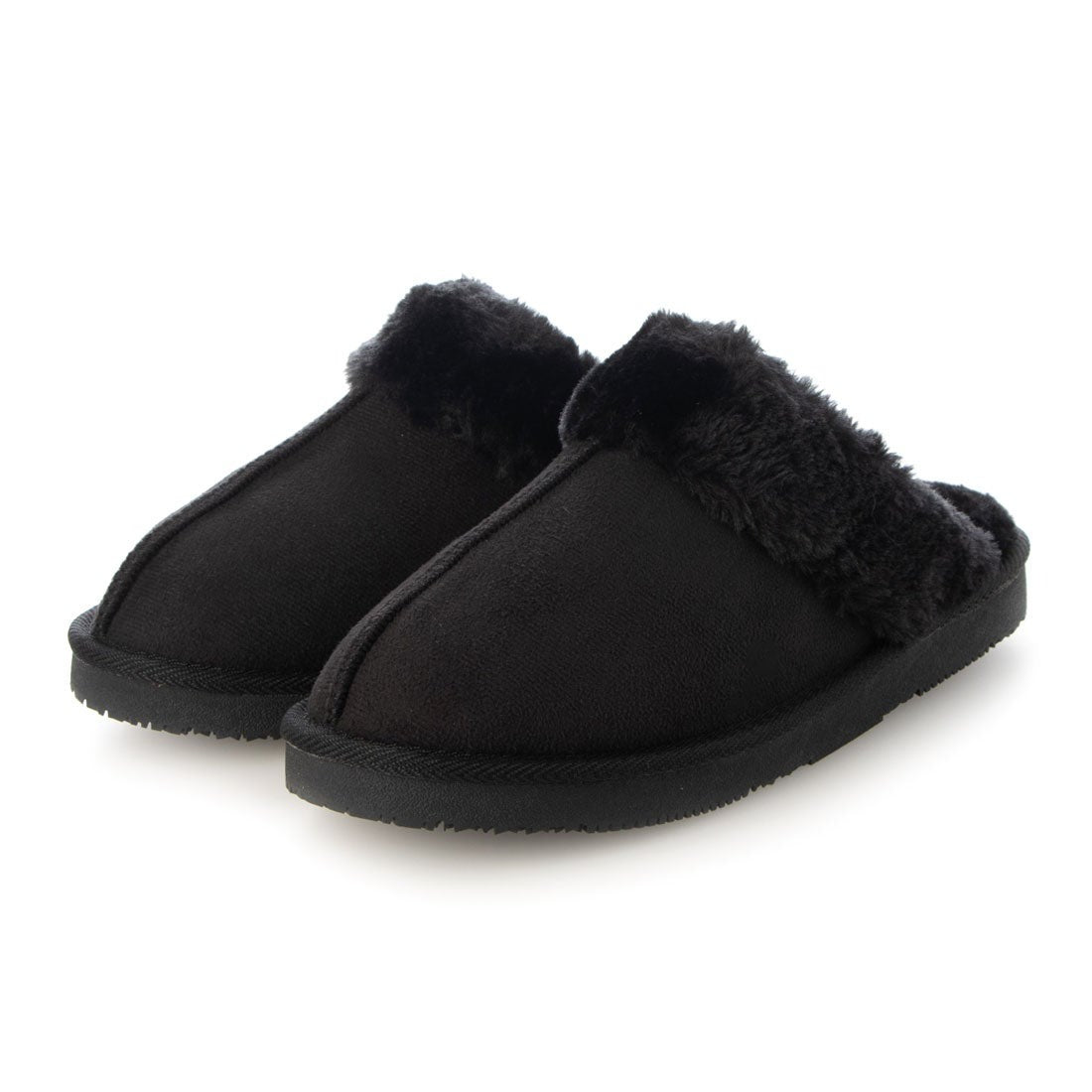 イタリコ ITALICO あったか ファーフラット サボ スリッパ サンダル  (20it54 )