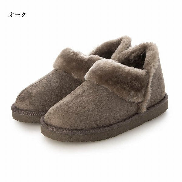 イタリコ ITALICO あったか ファーフラット  スリッポン (20it53 )