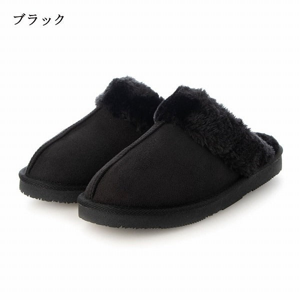 イタリコ ITALICO あったか ファーフラット サボ スリッパ サンダル  (20it54 )