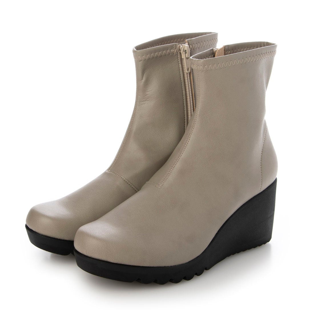 イタリコ ITALICO ふかふか 厚底 シンプル 楽ちん コンフォートショートブーツ  （69it600）