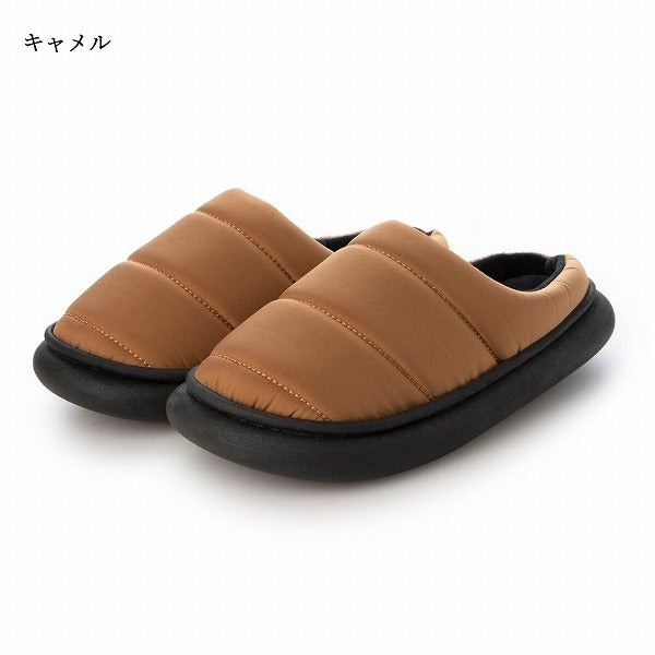 ダウンサンダル レディース ダウンスリッパ あったかスリッパ ルームシューズ (lds23it52)